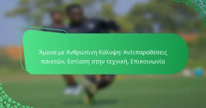 Άμυνα με Ανθρώπινη Κάλυψη: Αντιπαραθέσεις παικτών, Εστίαση στην τεχνική, Επικοινωνία